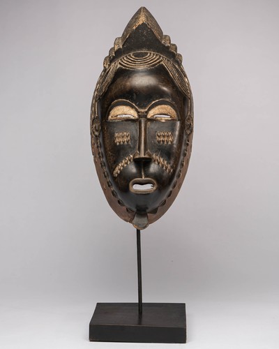 0967 masque baoule avec - masque,