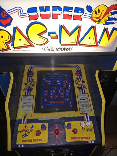 Super pacman original arcade - super,