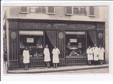 CIVRAY : carte photo du salon de coiffure CARDIN (parfumerie manucure) - tr