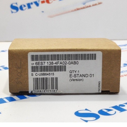 New siemens 6es7138 4fa02 - new, 6es7138-4fa02-0ab0