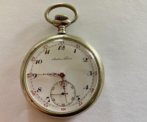 Belle montre gousset - à,