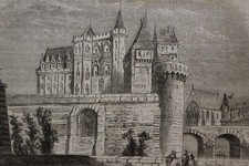 Vue du château de Nantes