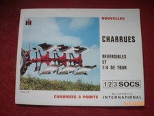  BROCHURE  PUBLICITAIRE  CHARRUES  REVERSIBLES  ET 1/4  DE  TOUR   McCORMICK   