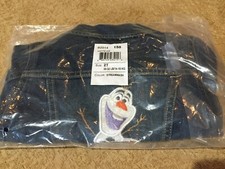 NWT - 2T Children's Place Denim Jacket - Customized with OLAF and child's name