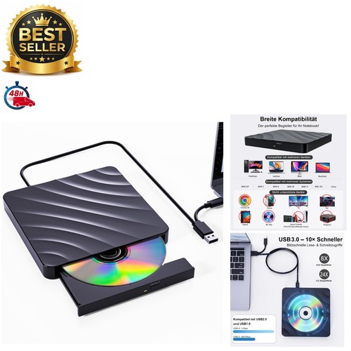Lecteur dvd externe - lecteur, 3.0
