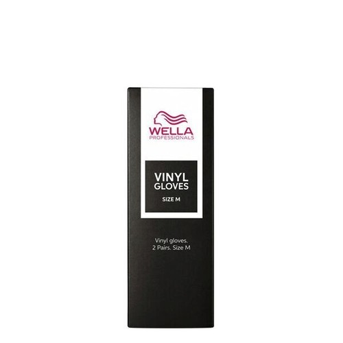 Wella gants vinyle - vinyle, noir