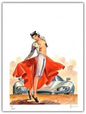 Affiche BD MANARA Filles et