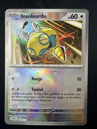 Carte pokemon insolourdo - pokemon,