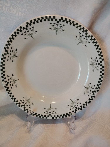 Assiette terre fer creil et - terre, de