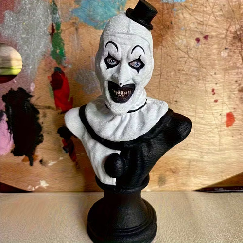 Figurine buste clown - figurine, de