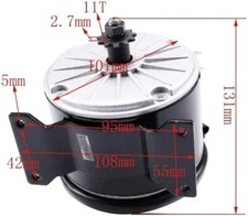 36v 350w brush - 36v, electric
