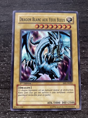 Carte dragon blanc - carte,