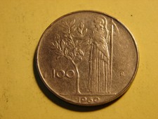 ITALIE . 100 LIRE 1960.R.