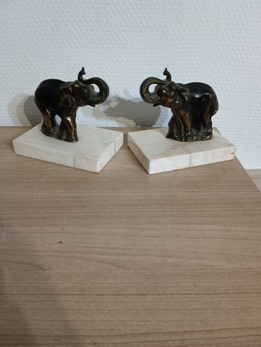 Pair greenhouse book - , marble