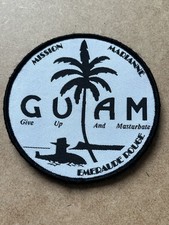 Patch sous marin SNA Marianne Emeraude Rouge GUAM Marine Nationale Toulon FRANCE