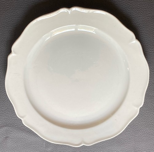 Assiette chantournée creil - assiette,