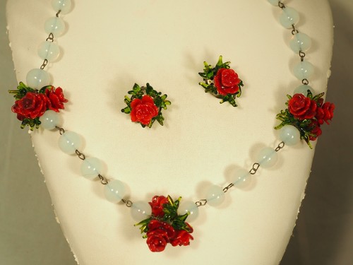 Collier parure murano - parure,