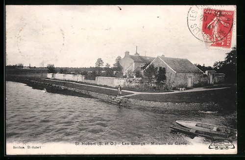 Cpa hubert les - cpa, etangs