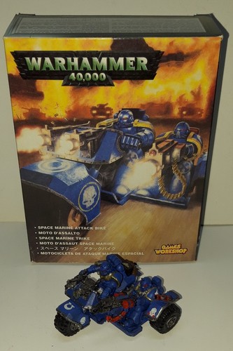 Warhammer moto assaut space - warhammer, d'assaut