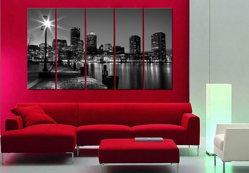 Boston night piece mounted - night, 5