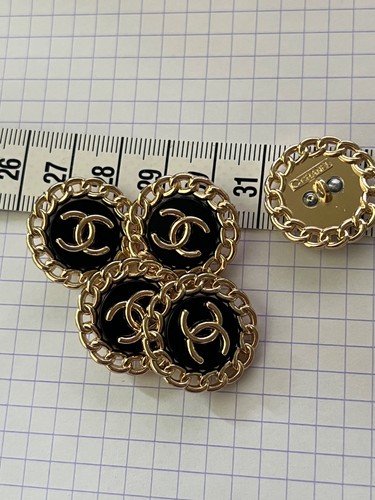 Boutons chanel vintage - 5,