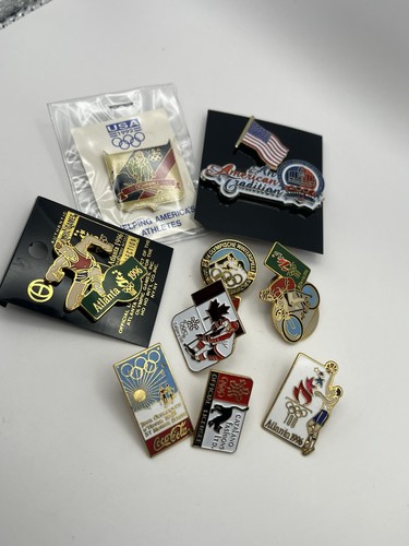 Vintage olympic pins - olympic, 9