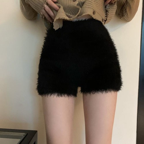 Femme faux mohair short - femme,