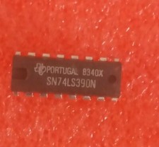  1pcs T74LS390B1 4bit binary counter, decade counter  ST. M DIP16 DC:98