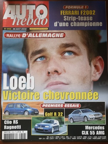 Auto hebdo 2002 - auto, rallye