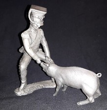 1 Empire /Etain du Prince Lancier et son Cochon Occasion N°779/6