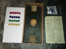 Ancien jeu puce plateau - puce,