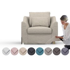 Housse confortable pour fauteuil Farlov - mélange de cachemire tissu...