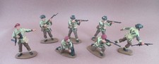 AIRFIX 1/32 WWII Lot de 7 para britanniques peints British paras.