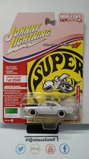 Johnny Lightning Muscle Car USA 1969 Dodge Coronet Super Bee Chase White (NG64)