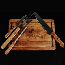 Ensemble barbecue planche à