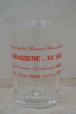 verre à BIERE - Brasserie du XX° Siècle Cambrai Limonade Primusa Soda Krak