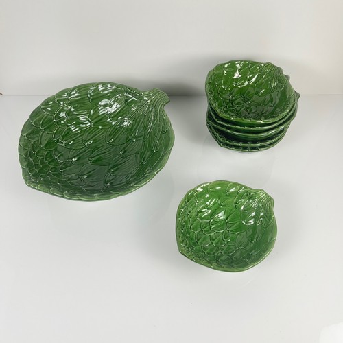 Service salade barbotine vert