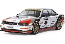 Voiture RC électrique châssis Audi V8 Touring TT02 1991 radiocommandée 1/10...