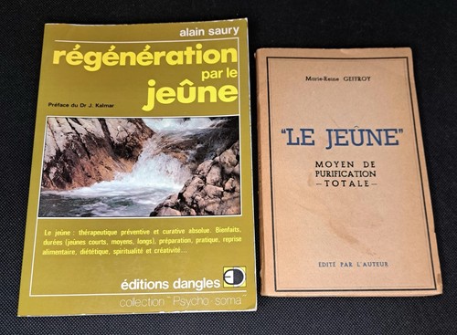 Lot livres jeûne - 2, alain
