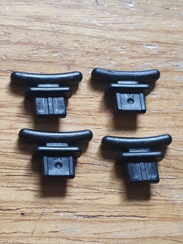 Attaches noire taquets bateau - attaches,