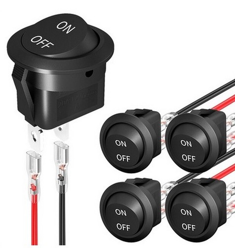 Boutons off interrupteur - on,