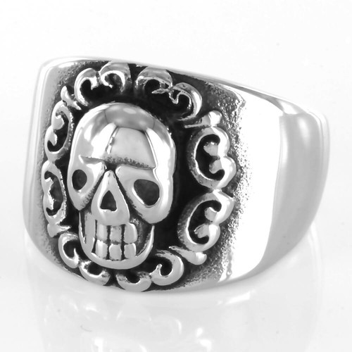 Bague acier dead - bague,