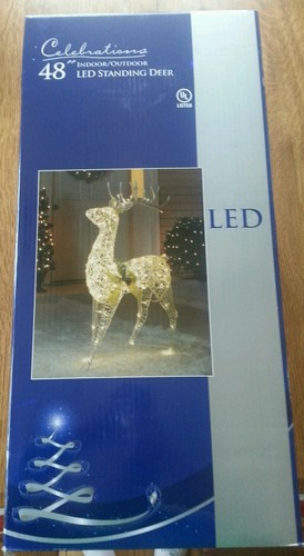 Led standing deer - standing,
