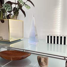 Sculpture Pyramide cristal
