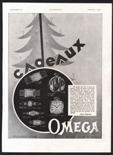 publicité 1930 montre OMEGA
