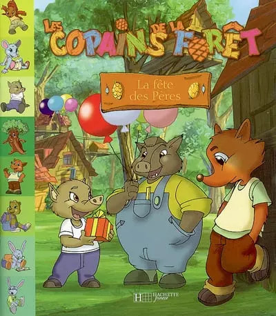 Copains forêt fête - copains,