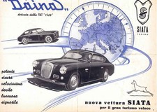 Catalogue Brochure Siata Fiat
