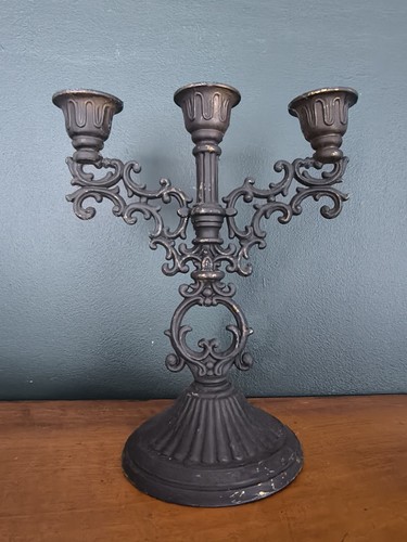 Ancien bougeoir laiton agad - ancien,