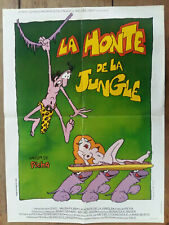Affiche LA HONTE DE LA JUNGLE