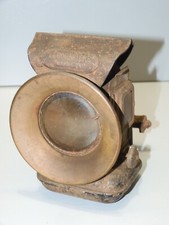 -ANCIEN PHARE de VELO métal peint LA BOURSIERE LUXOR COLLECTION VITRINE   D